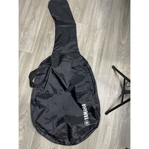 YAMAHA Gig Case Soft ACOUSTIC GUITAR Bag Canvas Handles Zip Black NWT